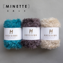 MINETTE/ SILK WOOL LILY YARN FUR / 25gram